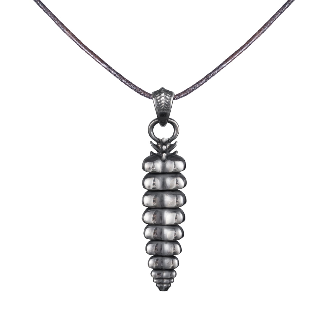 Snapklik.com : COPPERTISTWU Rattlesnake Tail Rattle Pendant Necklace Brass  Shakeable Fidget Jewelry For Women Men